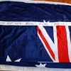 Bruce Ruxton - signed Australian flag