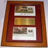 John Howard and Kim Beazley signed first day envelopes – Centenary of Federation – Framed